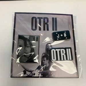 Official OTR II VIP Pin Set (NWT)